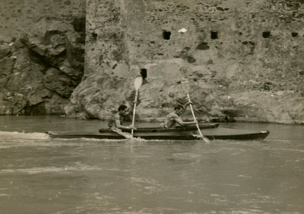 1956  Ivrea discesa con biposto F2 Faltboot