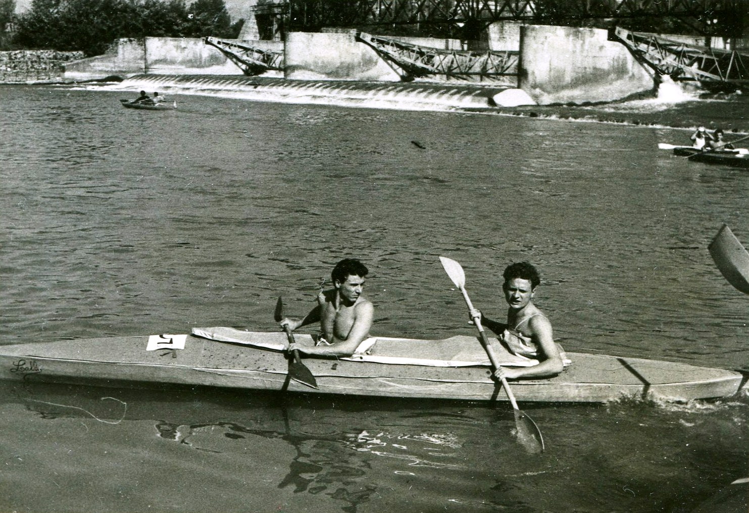 gare canoa 1955